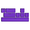 HATOR Vivid Lilac PBT keycaps - ESC/SPACE/ENTER/R.SHIFT/ARROWS (HTS-716) Купити в Україні