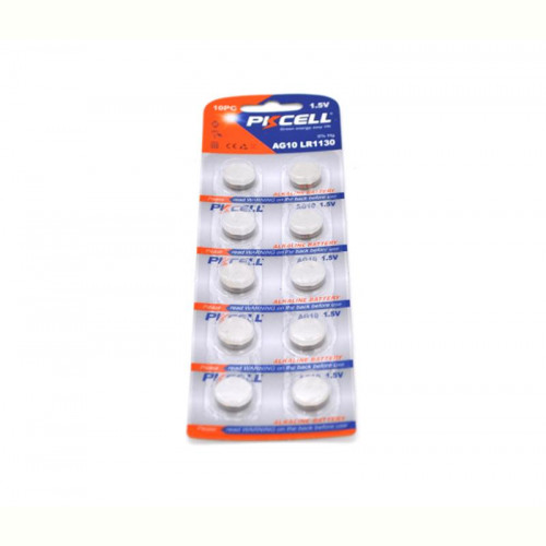 Батарейка PKCELL AG10 BL 10шт (PC/AG10-10B/20403)